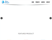 Tablet Screenshot of bluewhyte.com